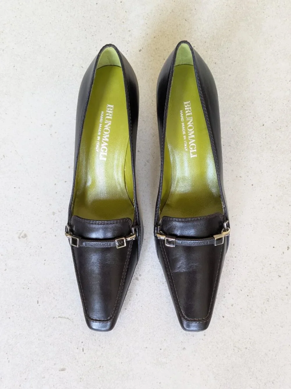 NWOB Vintage Bruno Magli, Italy, Size 6B, heel is 2 inches